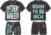 Blue Born 2 Be Rich - Kids Sets