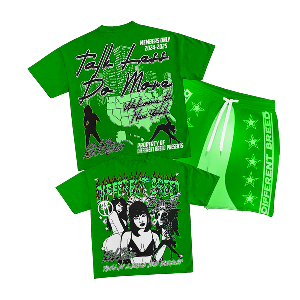TALK LE$$ SET GREEN