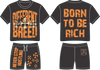 Orange Born 2 Be Rich - Kids Sets