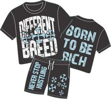  Blue Born 2 Be Rich - Kids Sets