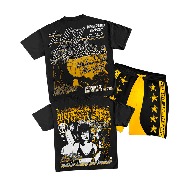 TALK LE$$ SET BLACK