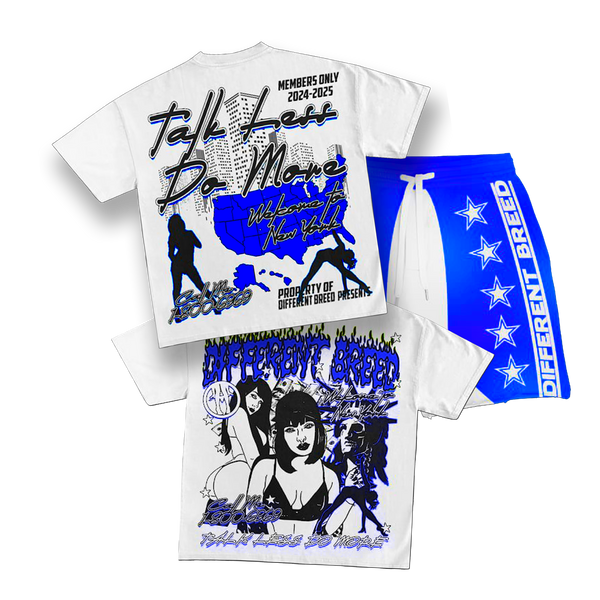 TALK LE$$ SET BLUE