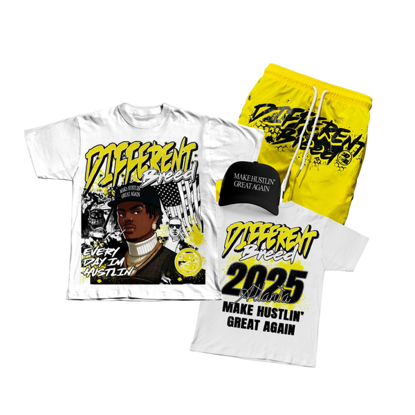 Make Hustlin Great Again Yellow Set