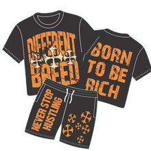  Orange Born 2 Be Rich - Kids Sets