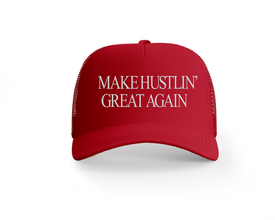 Make Hustlin Great Again Red Set